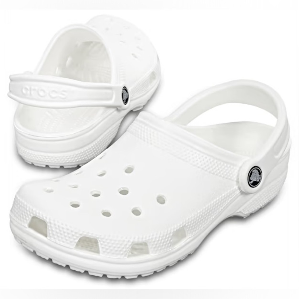 CROCS Classic Clog - White (size: m7 / w9)